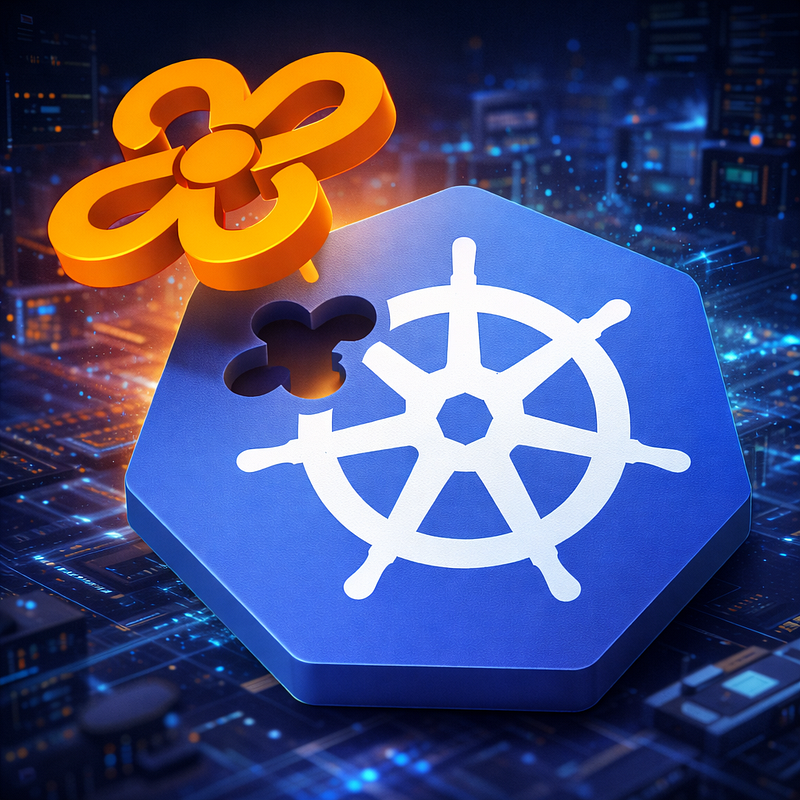 Running formae on Kubernetes with Helm — original article illustration
